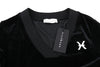 Black Polyester Sweatshirt