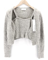 Grey Acrylic Jumper