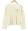 White Polyester Jumper