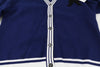 Blue Viscose Cardigan