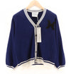 Blue Viscose Cardigan