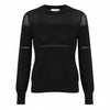 Black Nylon Jumper