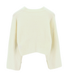 White Polyester Jumper