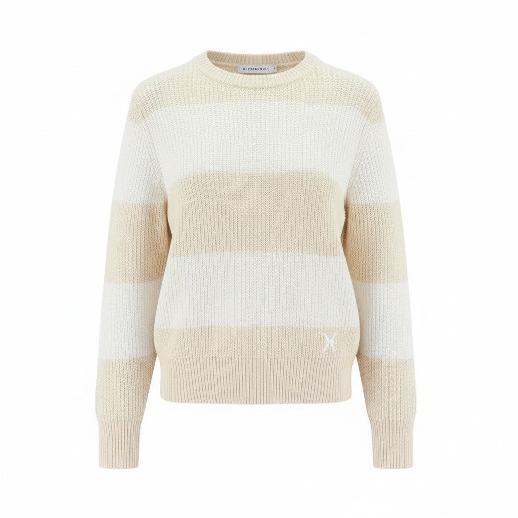 Beiger Pullover aus Polyester