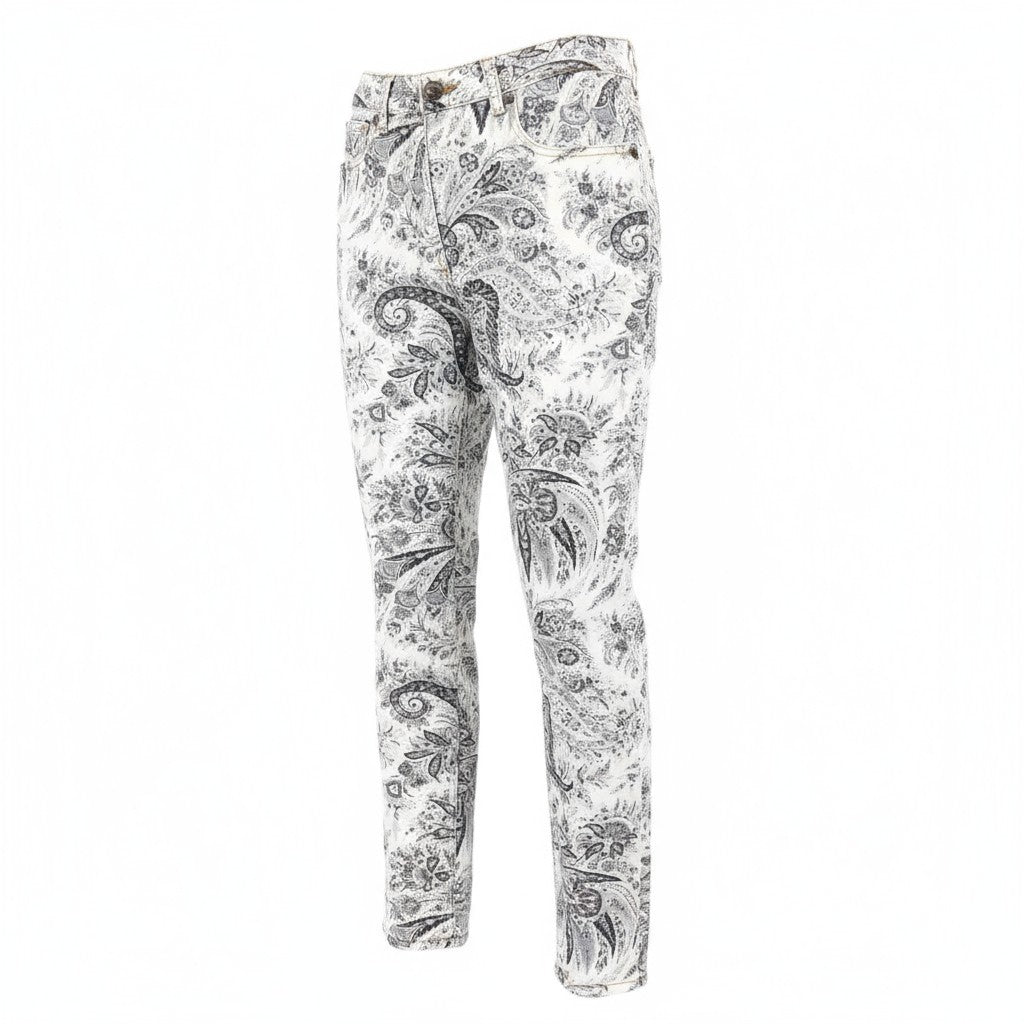 Weiße Jeans