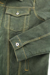 Green Denim Jacket