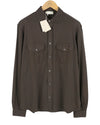 Brown Cotton Shirt