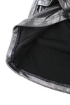 Silver Polyester Dress