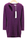Violet Polyester Dress