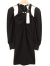 Black Viscose Dress