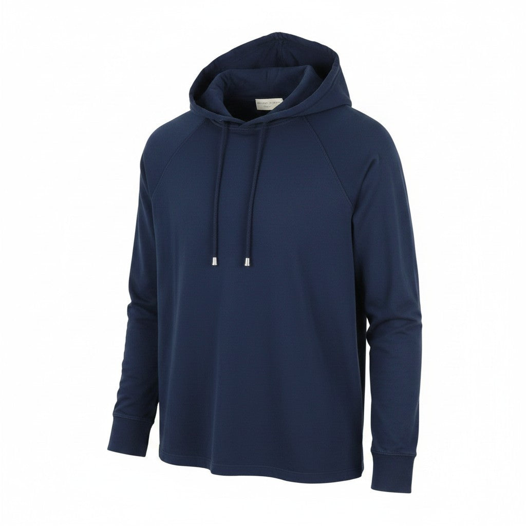 Blaues T-Shirt aus Baumwolle
