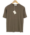 Brown Cotton T-Shirt