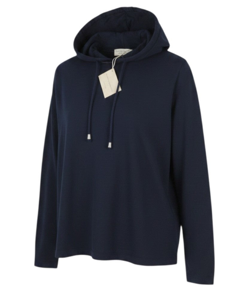 Blaues T-Shirt aus Baumwolle
