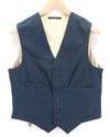 Blue Cotton Vest