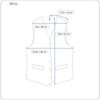 Blue Cotton Vest