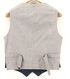 Blue Cotton Vest