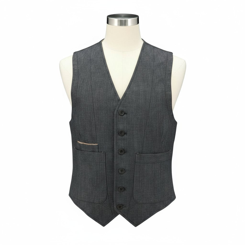 Weste Eino Broken Selvage