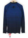 Blue Polyamide T-Shirt
