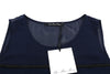 Navy Polyester Top