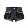 Blue Denim Shorts
