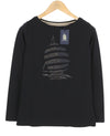 Black Cotton T-Shirt