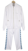 White Polyester Track Suit