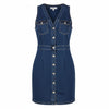 Blue Cotton Dress