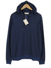 Blue Cotton Hoodie