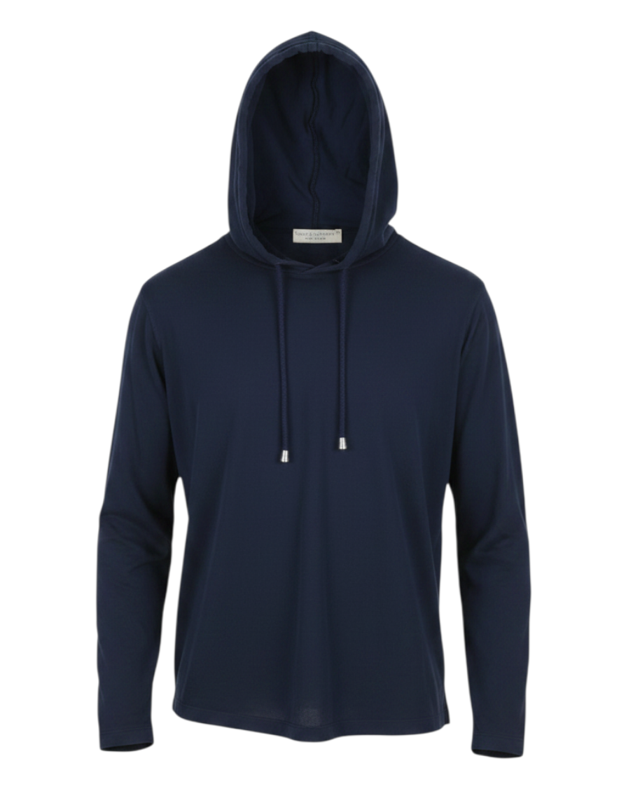 Blaues T-Shirt aus Baumwolle