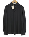 Black Cotton Polos