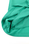 Green Polyester Dress
