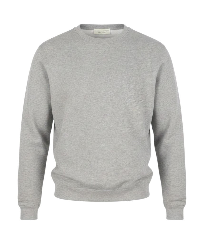 Graues Sweatshirt aus Baumwolle