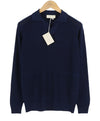 Blue Linen Jumper