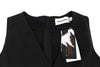 Black Polyester Jumpsuit