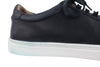 Navy Leather Shoes