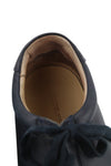 Navy Leather Shoes
