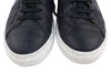 Navy Leather Shoes