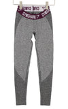 Grey Nylon Leggings