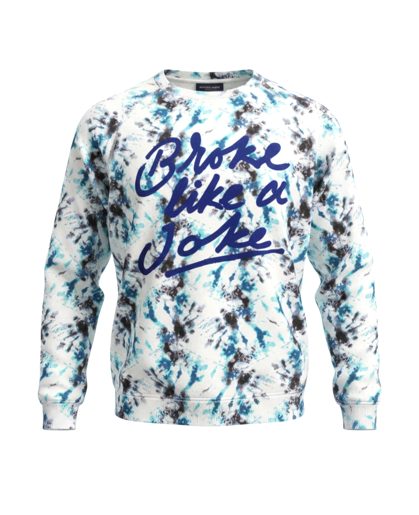 White Cotton Sweatshirt