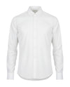 White Cotton Formal Shirt