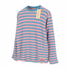 Blue Polyester Sweatshirt