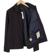 Blue Polyester Jacket