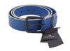 Blue Leather Belt