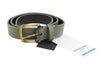 Green Recycled Leather Belt