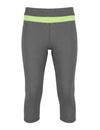 Grey Polyamide Leggings