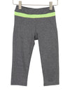 Grey Polyamide Leggings