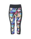 Multicoloured Polyamide Leggings