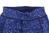 Blue Polyester Leggings
