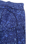 Blue Polyester Leggings