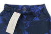 Blue Polyester Leggings